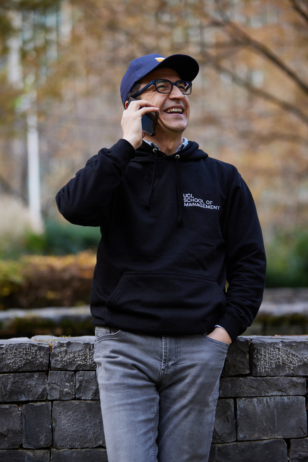 College Hoodie Black